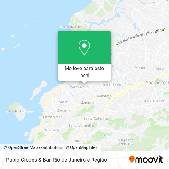 Pablo Crepes & Bar mapa