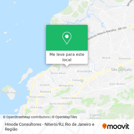 Hinode Consultores - Niterói / RJ mapa