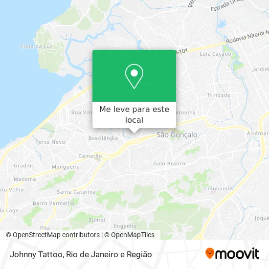 Johnny Tattoo mapa