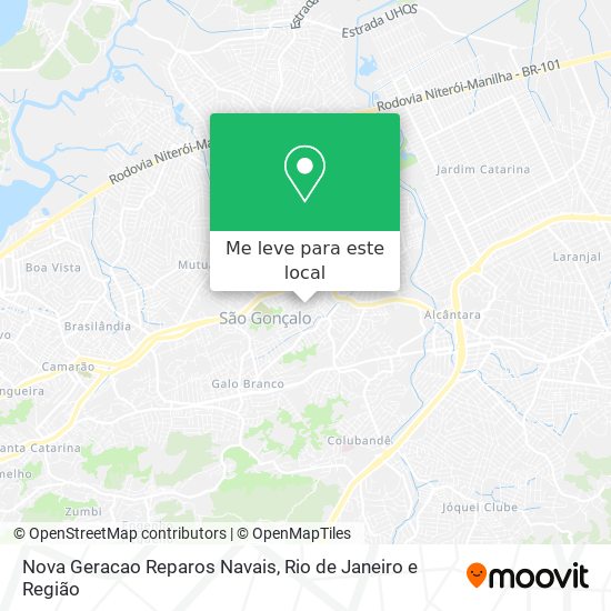 Nova Geracao Reparos Navais mapa