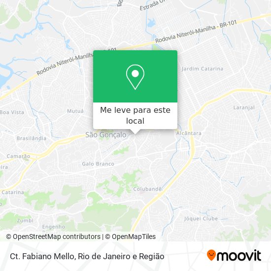 Ct. Fabiano Mello mapa