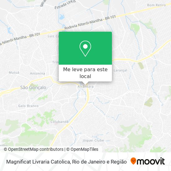 Magnificat Livraria Catolica mapa