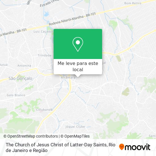 The Church of Jesus Christ of Latter-Day Saints mapa