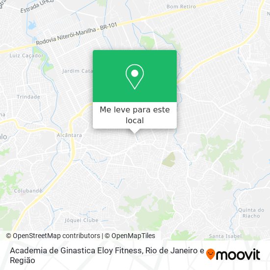 Academia de Ginastica Eloy Fitness mapa