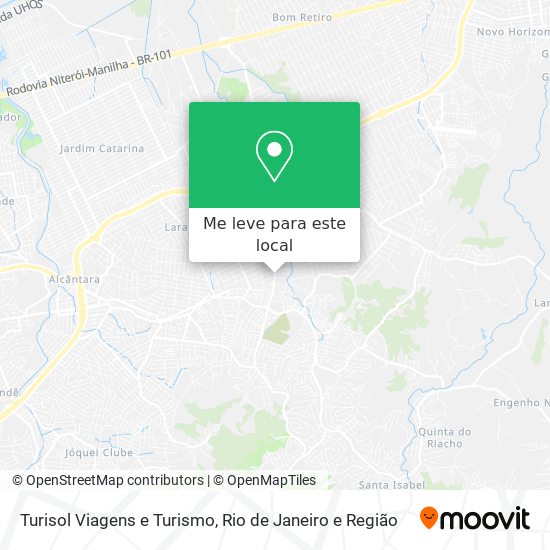 Turisol Viagens e Turismo mapa