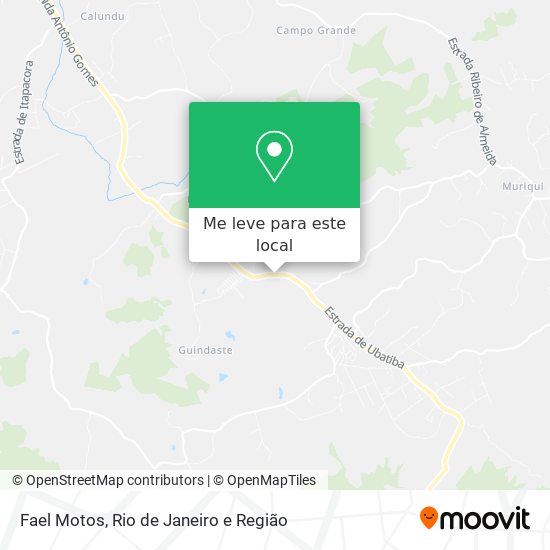 Fael Motos mapa
