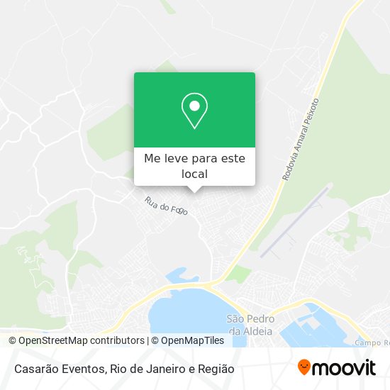 Casarão Eventos mapa