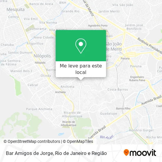 Bar Amigos de Jorge mapa