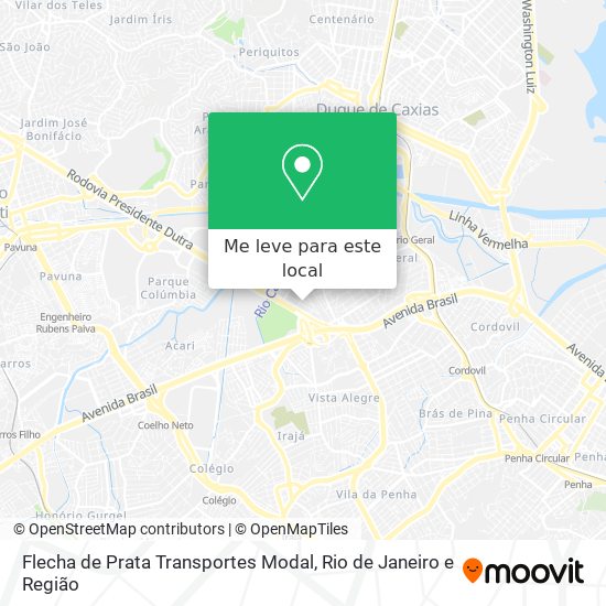 Flecha de Prata Transportes Modal mapa