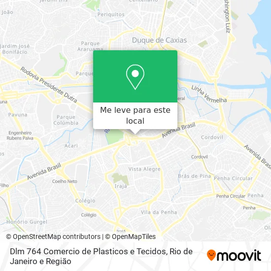 Dlm 764 Comercio de Plasticos e Tecidos mapa