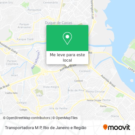 Transportadora M P mapa