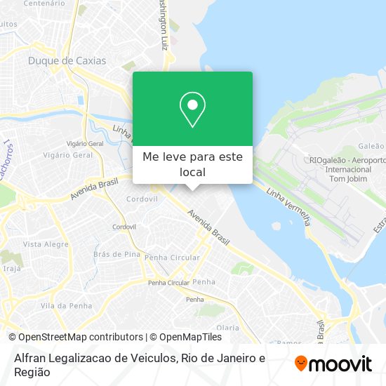 Alfran Legalizacao de Veiculos mapa