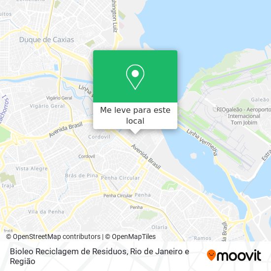 Bioleo Reciclagem de Residuos mapa
