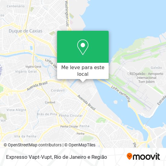 Expresso Vapt-Vupt mapa