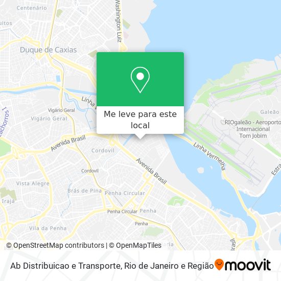 Ab Distribuicao e Transporte mapa