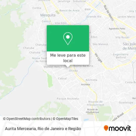 Aurita Mercearia mapa