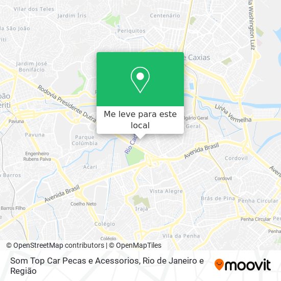 Som Top Car Pecas e Acessorios mapa