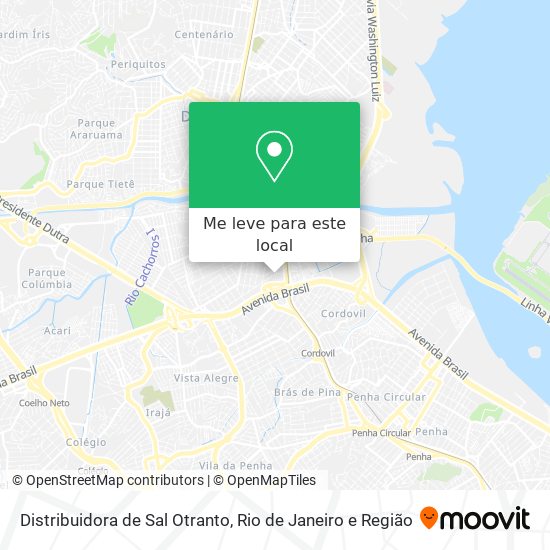 Distribuidora de Sal Otranto mapa