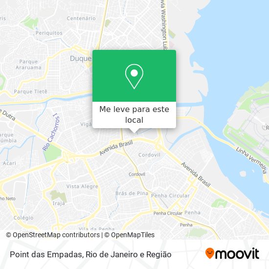 Point das Empadas mapa