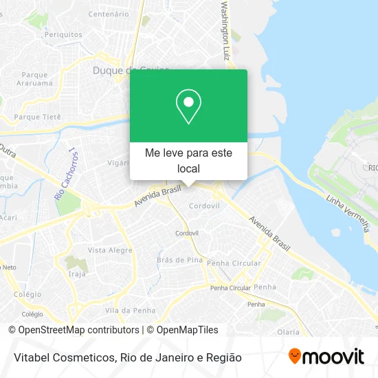 Vitabel Cosmeticos mapa