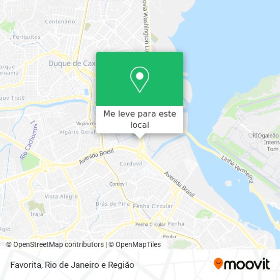 Favorita mapa