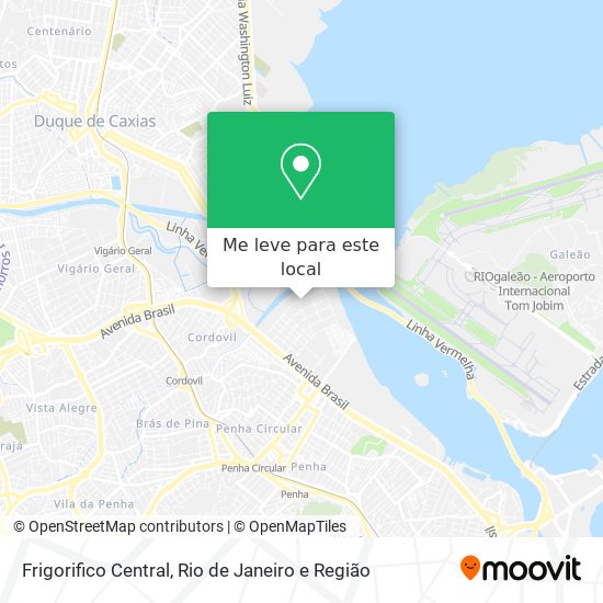Frigorifico Central mapa