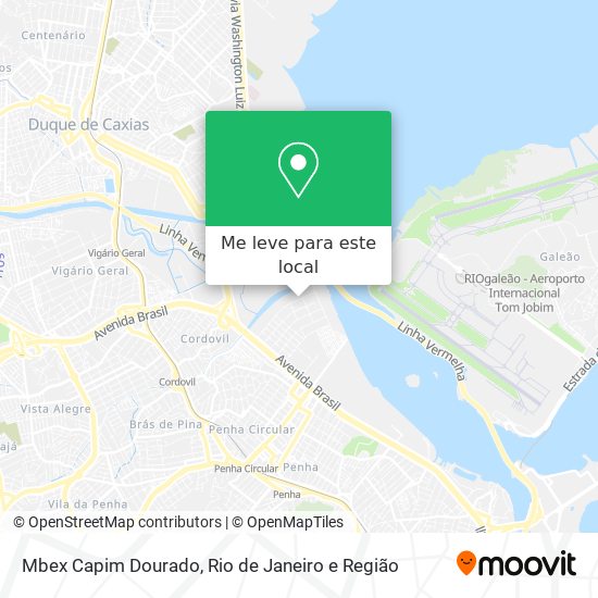 Mbex Capim Dourado mapa