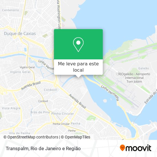 Transpalm mapa