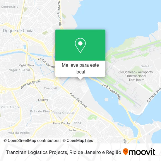 Tranziran Logistics Projects mapa