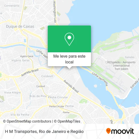 H M Transportes mapa