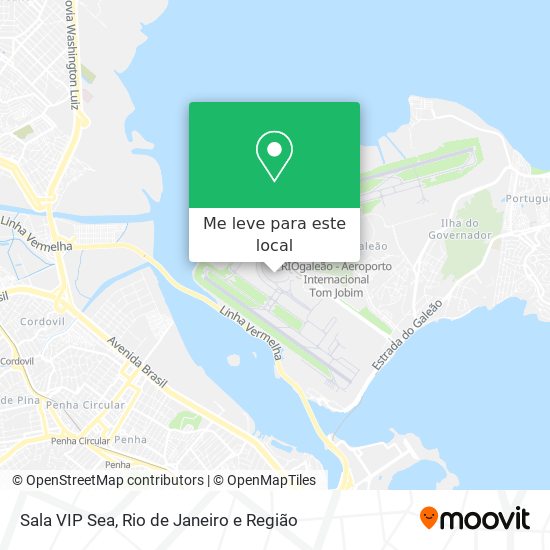 Sala VIP Sea mapa