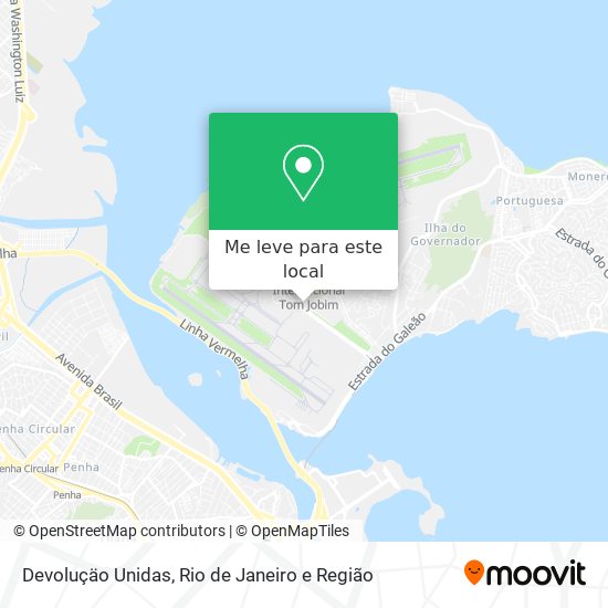 Devoluçäo Unidas mapa