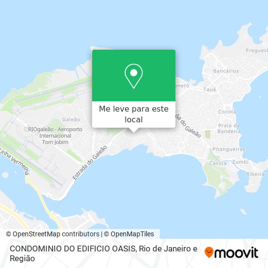 CONDOMINIO DO EDIFICIO OASIS mapa