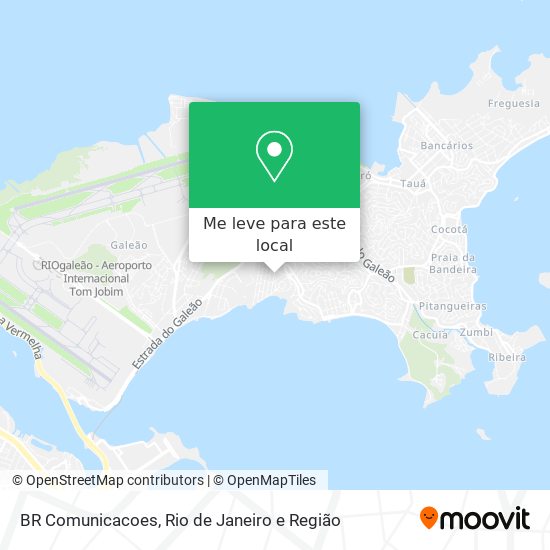 BR Comunicacoes mapa