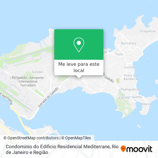 Condominio do Edificio Residencial Mediterrane mapa