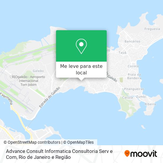 Advance Consult Informatica Consultoria Serv e Com mapa