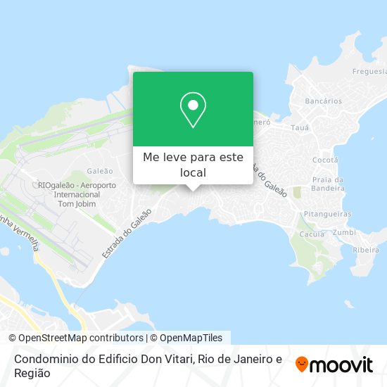 Condominio do Edificio Don Vitari mapa