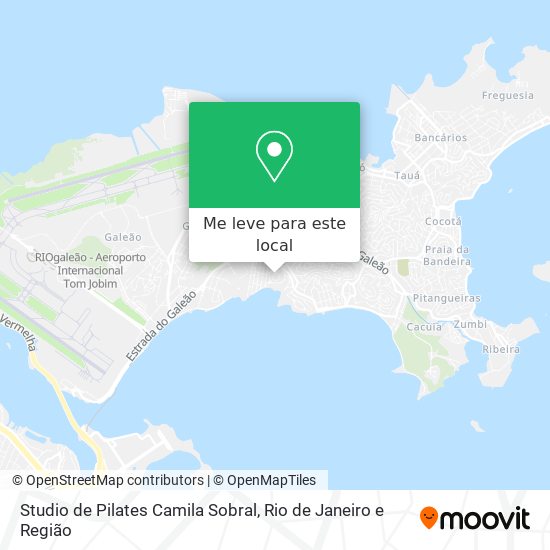 Studio de Pilates Camila Sobral mapa