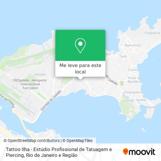 Tattoo Ilha - Estúdio Profissional de Tatuagem e Piercing mapa