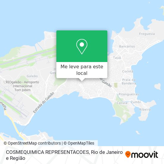 COSMEQUIMICA REPRESENTACOES mapa