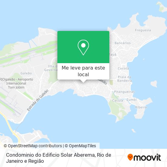 Condominio do Edificio Solar Aberema mapa