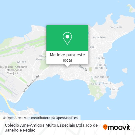 Colégio Ame-Amigos Muito Especiais Ltda mapa