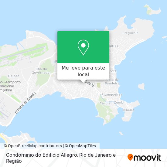 Condominio do Edificio Allegro mapa