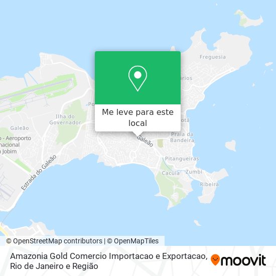 Amazonia Gold Comercio Importacao e Exportacao mapa