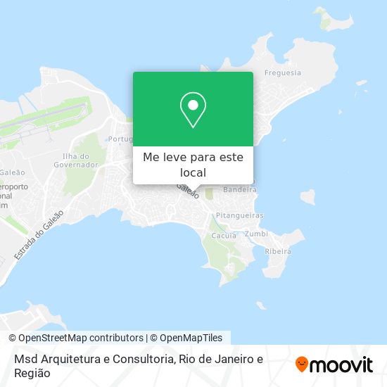 Msd Arquitetura e Consultoria mapa
