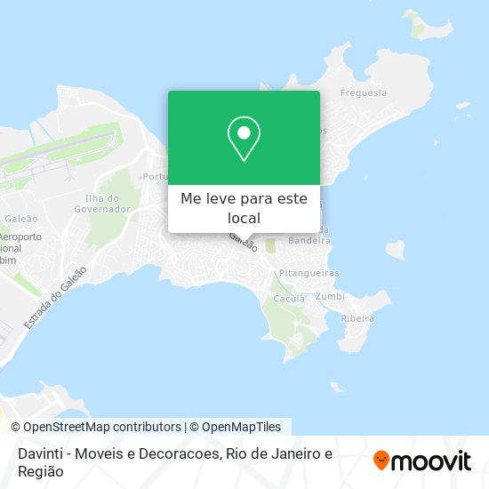 Davinti - Moveis e Decoracoes mapa