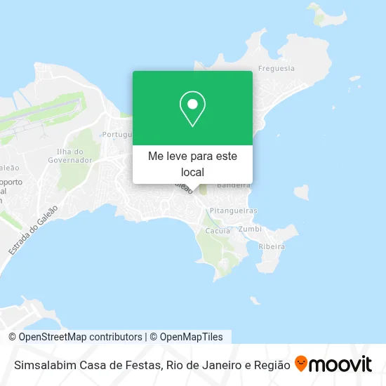 Simsalabim Casa de Festas mapa