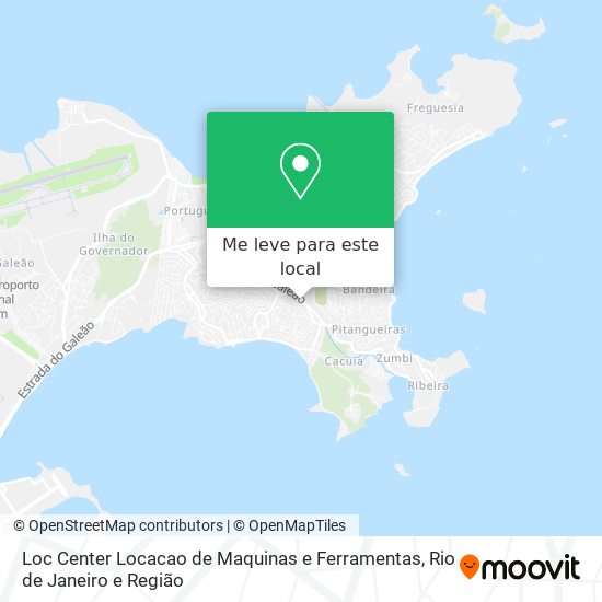 Loc Center Locacao de Maquinas e Ferramentas mapa