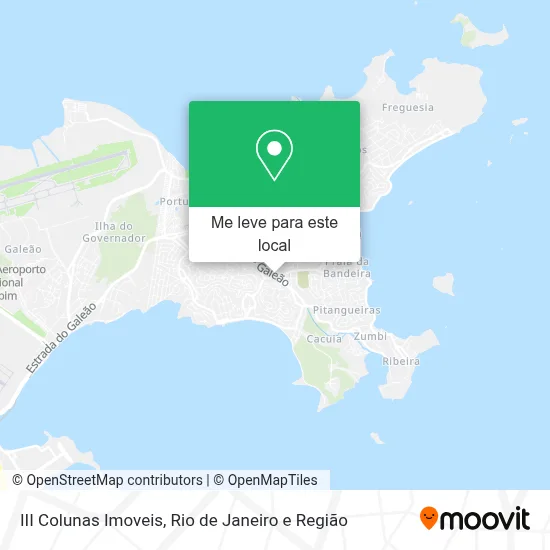 III Colunas Imoveis mapa