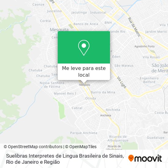 Suelibras Interpretes de Lingua Brasileira de Sinais mapa